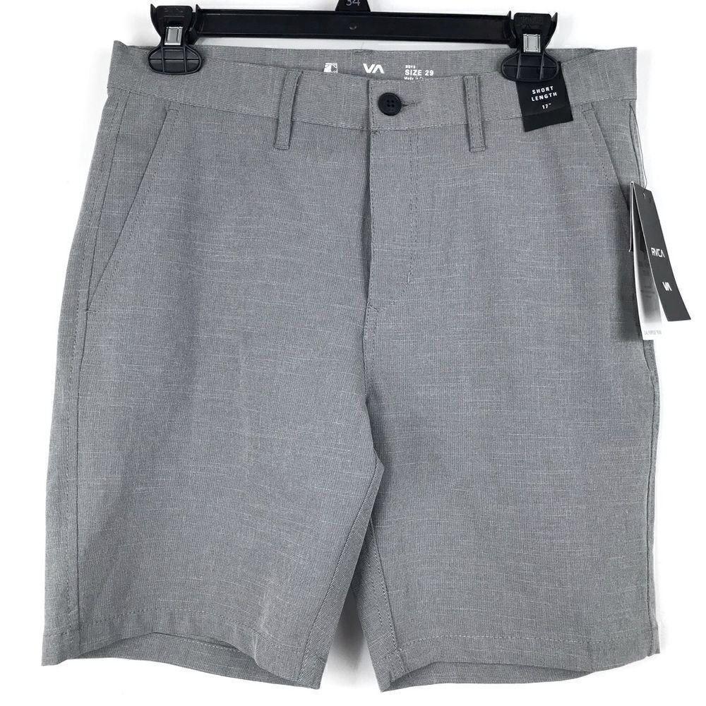 NEW RVCA Gray Dual Purpose Shorts/ Swim